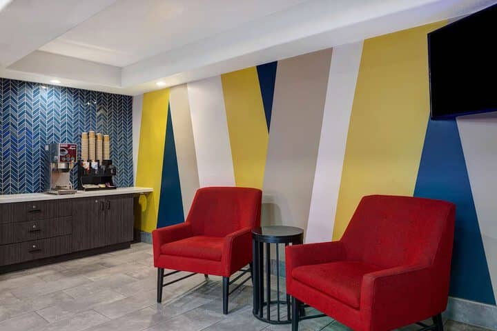 Lobby sitting area